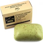 Nubian Heritage Indian Hemp & Vetiver Soap With Neem Oil 5 Oz