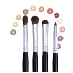 1 Pc BONNIE CHOICE, Eye Shadow Powder Foundation Blending Brush Eyeshadow Wooden Handle Makeup Tool (Large Fluff Brush)