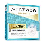Active Wow Teeth Whitening Kit - LED Light, 36% Carbamide Peroxide, Mint
