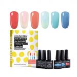 2019 Color Gel Nail Polish Kit Soak Off UV LED Gel Polish Varnish Lacquer - 6pcs 2019 Color