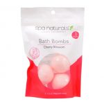 Cherry Blossom Scented Bath Bombs, 5.3 oz. Bags - Spa Naturals