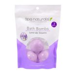 Lavender Dreams Bath Bombs, 3-ct. Packs - Spa Naturals