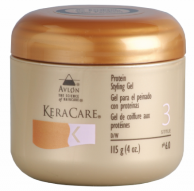 Avlon KeraCare Protein Styling Gel 4 oz jar