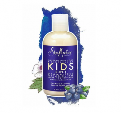 SheaMoisture Marshmallow Root & Blueberries Kids 2-in-1 Drama-Free Shampoo & Conditioner 8oz 1