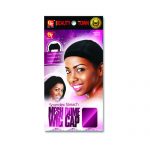 Bt Spandex Mesh Dome Wig Cap Blk 2230
