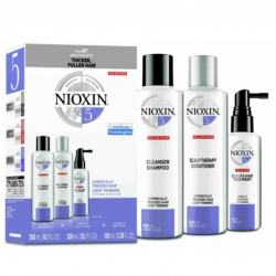 Nioxin Kit 5 for Chemically Treated Hair with Light Thinning