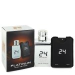 24 Platinum Oud Edition Cologne By Scentstory Eau De Toilette Concentree Spray  + 0.8 oz {Pocket Spray (Unisex)