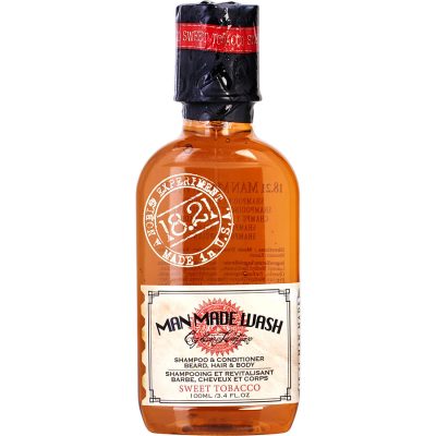 MAN MADE WASH SWEET TOBACCO 3.4 OZ - 18.21 MAN MADE by 18.21 Man Made