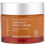 Purple Carrot + C Luminous Night Cream --50ml/1.7oz - Andalou Naturals by Andalou Naturals