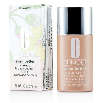 Even Better Makeup SPF15 (Dry Combinationl to Combination Oily) - No. 06 Honey --30ml/1oz - CLINIQUE by Clinique