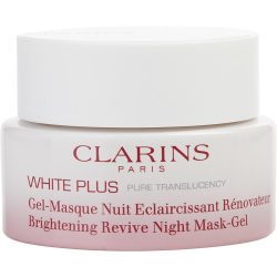 White Plus Pure Translucency Brightening Revive Night Mask Gel --50ml/1.7oz - Clarins by Clarins