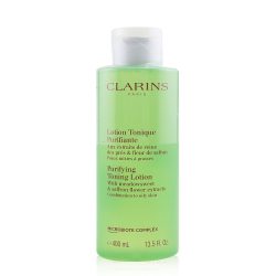 Purifying Toning Lotion with Meadowsweet & Saffron Flower Extracts - Combination to Oily Skin  --400ml/13.5oz - Clarins by Clarins