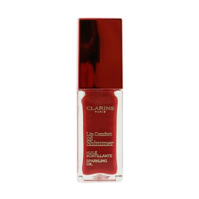 Lip Comfort Oil Shimmer - # 07 Red Hot  --7ml/0.2oz - Clarins by Clarins