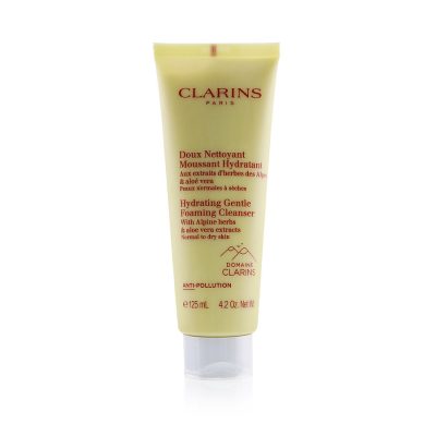 Hydrating Gentle Foaming Cleanser with Alpine Herbs & Aloe Vera Extracts - Normal to Dry Skin  --125ml/4.2oz - Clarins by Clarins