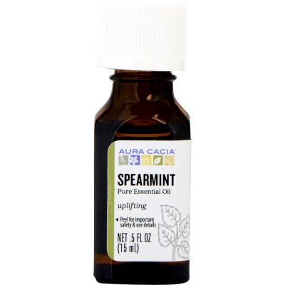 SPEARMINT-ESSENTIAL OIL 0.5 OZ - ESSENTIAL OILS AURA CACIA by Aura Cacia