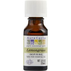 LEMONGRASS-ESSENTIAL OIL 0.5 OZ - ESSENTIAL OILS AURA CACIA by Aura Cacia