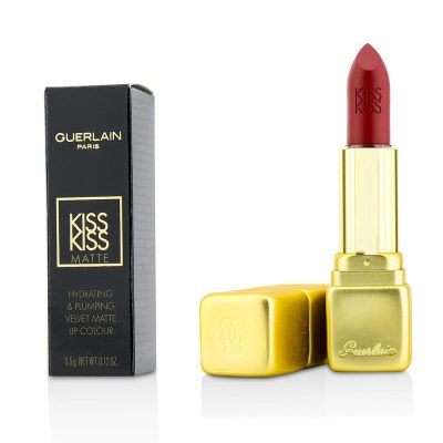 KissKiss Matte Hydrating Matte Lip Colour - # M330 Spicy Burgundy  --3.5g/0.12oz - GUERLAIN by Guerlain