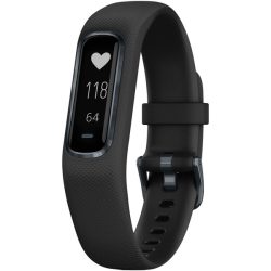 Garmin 010-01995-10 vivosmart 4 Activity Tracker (Black with Midnight Hardware