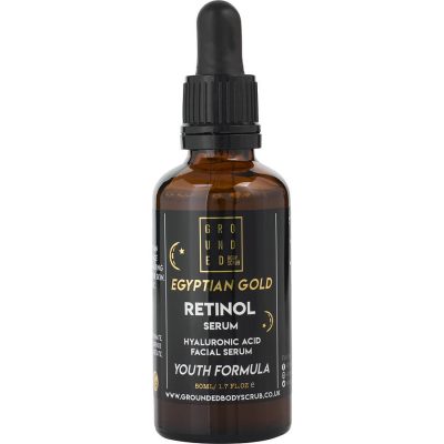 Egyptian Gold Retinol Serum Hyaluronic Acid Facial Serum --50ml/1.7oz - Grounded by Grounded