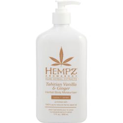 AROMABODY TAHITIAN VANILLA & GINGER HERBAL BODY MOISTURIZER 17 OZ - HEMPZ by Hempz