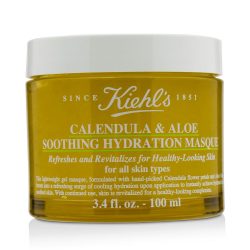 Calendula & Aloe Soothing Hydration Masque - For All Skin Types --100ml/3.4oz - Kiehl's by Kiehl's