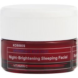 Wild Rose Night-Brightening Sleeping Facial 1.35 OZ - Korres by Korres