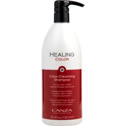 HEALING COLOR COLOR-CLEANSING SHAMPOO 25.4 OZ - LANZA by Lanza