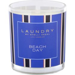 SCENTED CANDLE 8 ZO - LAUNDRY BY SHELLI SEGAL BEACH DAY by Shelli Segal