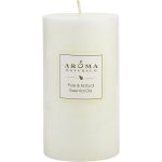 2.75 X 5 inch PILLAR AROMATHERAPY CANDLE.  COMBINES THE ESSENTIAL OILS OF PATCHOULI & FRANKINCENSE TO CREATE A WARM AND COMFORTABLE ATMOSPHERE.  BURNS APPROX. 70 HRS. - MEDITATION AROMATHERAPY by Mediation Aromatherapy