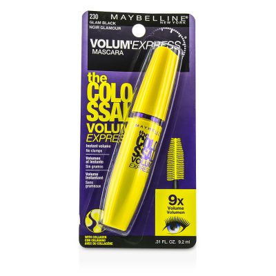 Volum' Express The Colossal Mascara - #Glam Black  --9.2ml/0.31oz - Maybelline by Maybelline