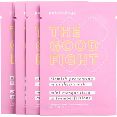 The Good Fight Blemish-Preventing Mini Sheet Mask --5 x 4ml/0.68oz - Patchology by Patchology