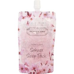 Sakura Sleep Pack Gel Facial Mask --120g/4.2oz - Popo Labo by Popo Labo