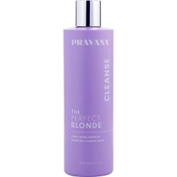 THE PERFECT BLONDE PURPLE TONING SHAMPOO 11 OZ - Pravana by Pravana