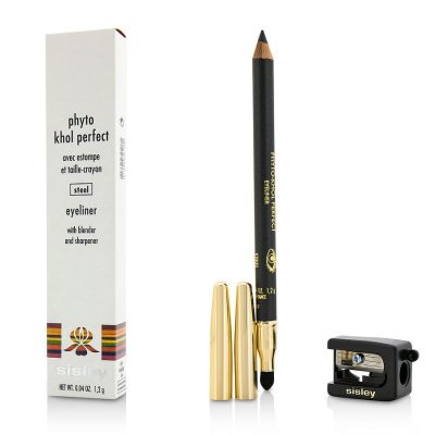 Phyto Khol Perfect Eyeliner (With Blender and Sharpener) - # Steel  --1.2g/0.04oz - Sisley by Sisley