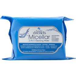 3-In-1 Cleansing Water Makeup Removing Wipes --30 Ct - Body Drench By Body Drench