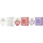 3 Piece Womens Mini Variety With Omnia Crystalline & Omnia Amethyste & Omnia Coral And  All Are Edt Sprays 0.5 Oz - Bvlgari Omnia Variety By Bvlgari