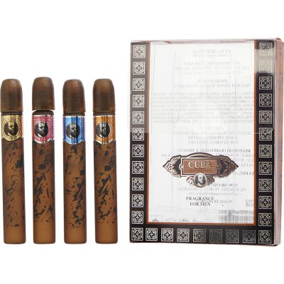 4 Piece Mini Variety With Cuba Gold