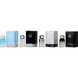 4 Piece Mini Variety With Mercedes Benz & Mercedes Benz Cologne & Mercedes Benz Silver & Mercedes Benz Intense And All Are Edt 0.24 Oz Minis - Mercedes-Benz Variety By Mercedes-Benz