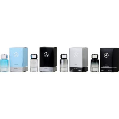 4 Piece Mini Variety With Mercedes Benz & Mercedes Benz Cologne & Mercedes Benz Silver & Mercedes Benz Intense And All Are Edt 0.24 Oz Minis - Mercedes-Benz Variety By Mercedes-Benz