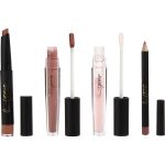 4 Piece Nude Lip Kit Contains Nude Lipstick  0.04 Oz + Nude Lip Liner 0.03 Oz + Nude Liquid Lip 0.07 Oz + Nourishing Lip Topper 0.07 Oz - Beauty Fiend Jessica Simpson By Jessica Simpson