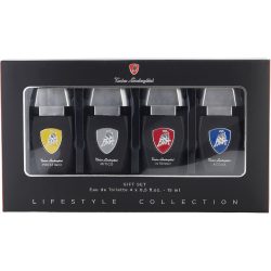 4 Piece Variety With Prestigio & Mitico & Intenso & Acqua And All Are Edt 0.5 Oz - Lamborghini Variety By Tonino Lamborghini