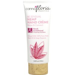 Be Sensual Hemp Hand Creme 3.3 Oz Blend Of Neroli & Sandalwood - Cannafloria By Cannafloria