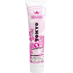 Body Lotion 4 Oz - Paris Hilton Passport Tokyo By Paris Hilton