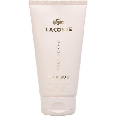 Body Lotion 5 Oz - Lacoste Pour Femme Timeless By Lacoste