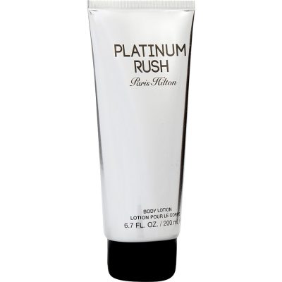 Body Lotion 6.7 Oz - Paris Hilton Platinum Rush By Paris Hilton
