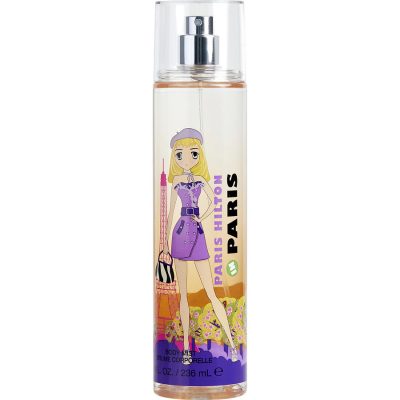 Body Mist 8 Oz - Paris Hilton Passport Paris By Paris Hilton