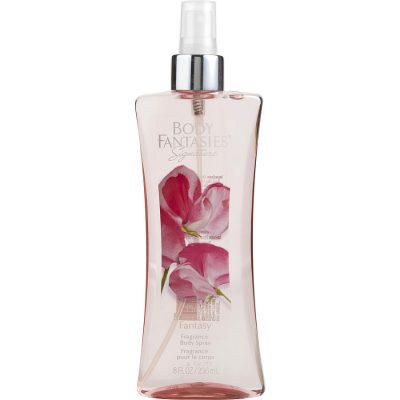 Body Spray 8 Oz - Body Fantasies Pink Sweet Pea Fantasy By Body Fantasies