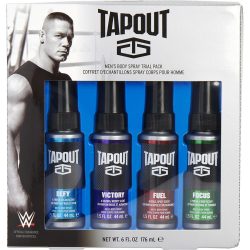 Defy Body Spray 1.5 Oz & Victory Body Spray 1.5 Oz & Fuel Body Spray 1.5 Oz & Focus Body Spray 1.5 Oz - Tapout Variety By Tapout