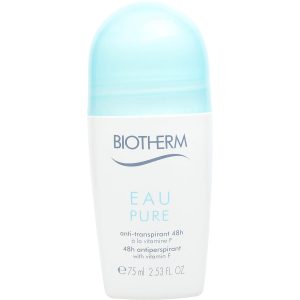 Deodorant Roll-On  Anti Perspirant 2.5 Oz - Biotherm Eau Pure By Biotherm