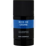 Deodorant Stick 2.5 Oz - Karl Lagerfeld Bois De Cedre By Karl Lagerfeld